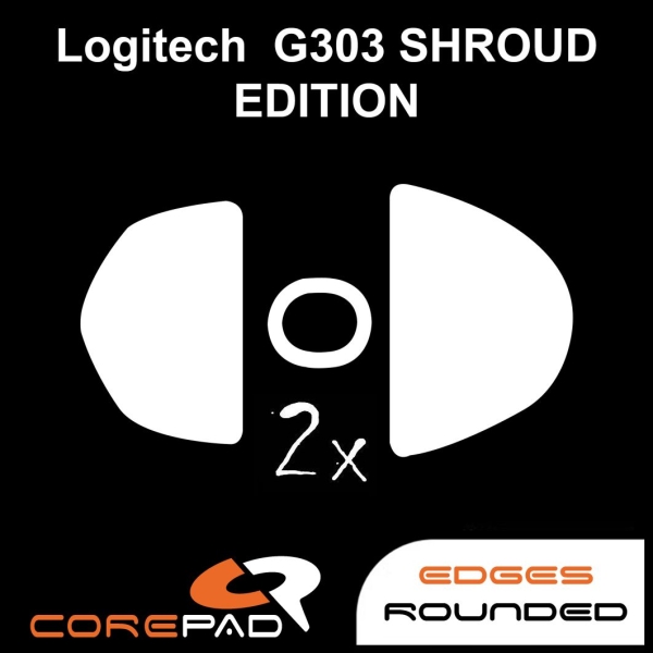 Hyperglides Hypergleits Hypergleids Logitech G303 Shroud Edition SE